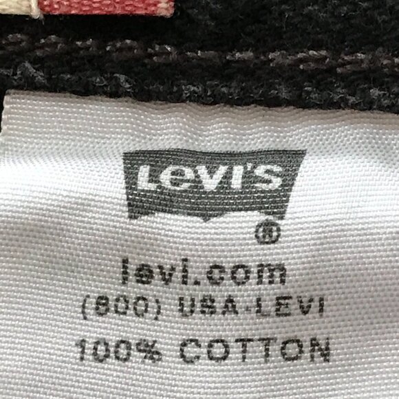 Vintage Levi's 503 Regular Fit Jeans Women 29 Black Mid Rise Stretch 18083 - Picture 11 of 13